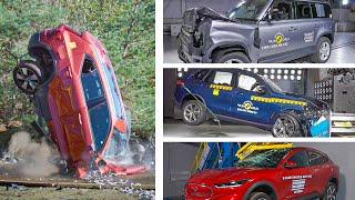 TOP 10 Safest SUV  Best CRASH TEST Results [upl. by Nelleoj661]