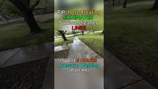 Pressure washing tips to ELIMINATE Surface Cleaner Lines [upl. by Clayton935]