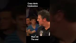 Crazy celebrationdarts viralvideo dartsfans blowup fypage dartsport 170 dartslife fypage [upl. by Alaster190]