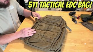 Best EDC Book Bag Of 2024 511 tactical Rush 24 20 37L [upl. by Steffie787]