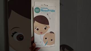 Use nose frida for baby nasal snotsucker [upl. by Bonny]