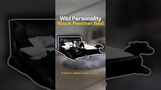 Wild Personality Black Panther Bedfurniture furnituredesign furniturefactory sofa chair [upl. by Grory]