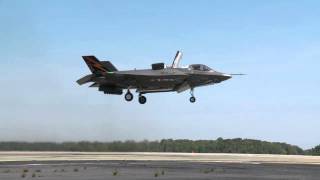 First F35B Vertical Takeoff Test [upl. by Aicertal127]