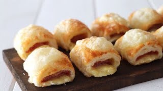 Mini napolitanas jamón y queso  Episodio 75 [upl. by Barnet]