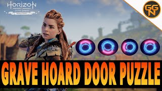 Horizon Zero Dawn  Grave Hoard  Power Cell Puzzle  Restore Power to the Ancient Door [upl. by Paulson]