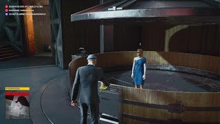 HITMAN 3 Crushing Tamara Vidal with Giant Grape Compressor [upl. by Vocaay]