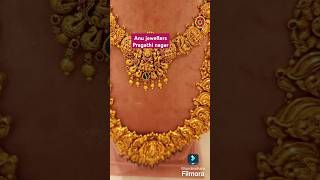 Light weight gold haram bridal gold haram necklace goldharam anujewellers [upl. by Otes]