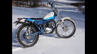 1974 Yamaha TY250 Rebuild 2 0 [upl. by Macfadyn]