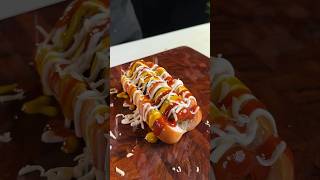 Veg Hot Dog ASMR Cooking 🤤 shorts food hotdog viralshorts asmrsounds asmrvideo [upl. by Iew138]