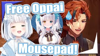 Roberu and Mea finally cleared Chained Together and Roberu gets Meas oppai mousepad for free【ENSub】 [upl. by Adnowat5]