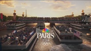 Paris 2024 Olympics opening ceremony 100 days out [upl. by Eniloj]