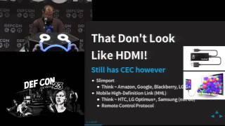 DEF CON 23  Joshua Smith  High Def Fuzzing Exploring Vulnerabilities in HDMI CEC [upl. by Tristam]