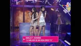 Joanina Deangeli Y Analia  Lo Mejor De Mi Vida Eres Tú [upl. by Dolley324]