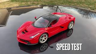 Rastar 114 LaFerrari Modified Speed Test [upl. by Nodyarg]