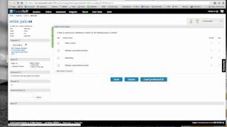 Examsoft Going from Assessment to edit an Item [upl. by Aurelia]