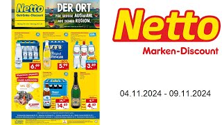 Netto MarkenDiscount Prospekt DE  vom 0411 bis 29112024 [upl. by Vershen]