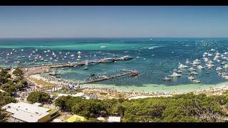 Finish Line Live  South32 Rottnest Channel Swim 2024 [upl. by Uile]