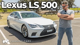 Lexus LS 500 2022 review  flagship Sports Luxury sedan tested  Chasing Cars [upl. by Berl]