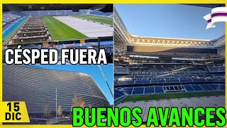 💥 TREMENDA NUEVA PLAZA ⚠️OBRAS del SANTIAGO BERNABÉU 15 Diciembre 2023 [upl. by Rawdon]