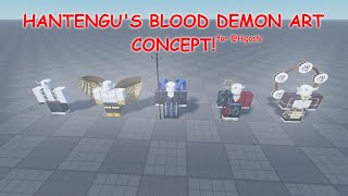 Hantengu BDA Concept  Demon Slayer RPG 2 [upl. by Ramedlab322]