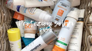 REVIEW  PROTEZIONI SOLARI PER IL VISO per spiaggia città e riapplicazione  My Beauty Fair [upl. by Wesa]