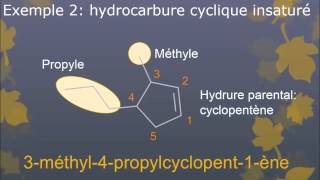 Section 21b  Nomenclature des hydrocarbures insaturés et cycliques [upl. by Eelrebma]