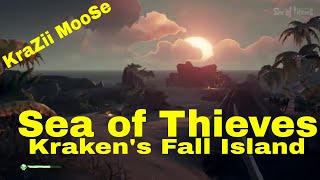 Sea of Thieves  Krakens Fall Island Walk around  Scale Test Beta [upl. by Cooke4]