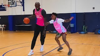 iShowSpeed vs Tacko Fall 1v1 Basketball [upl. by Danita]