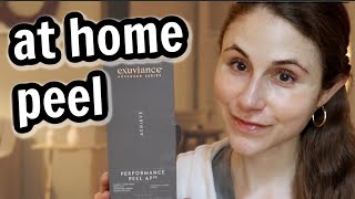 Exuviance Performance Peel AP25 at HOME CHEMICAL PEEL review Dr Dray [upl. by Wurster]