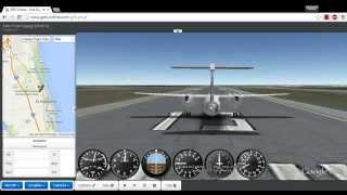 GEFS Q400 takeoff from St Augustine [upl. by Luckin717]