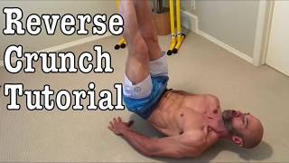 Reverse Crunch Tutorial A great way to build your abs [upl. by Dabney]