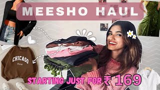 HALDI TO WEDDING OUTFIT From MEESHO Wedding wear Indo western outfit From Meesho HUGE Tryon Haul [upl. by Esenahs977]