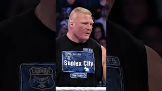 Brock Lesnar interference Roman Reigns amp Dean Ambrose Match2016 😱 shorts [upl. by Salli]