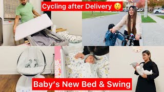 🎉Babys New Bed 🛌  Avirims Vlog ♥️ [upl. by Templia]