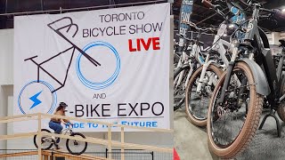 2024 Toronto Bicycle Show and Ebike Expo LIVE with Interviews [upl. by Krishnah]