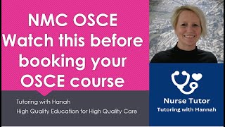 What you should ask before booking your NMC OSCE training course [upl. by Ashlee748]