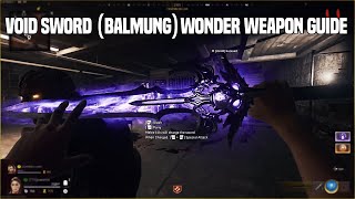 HOW TO GET THE VOID SWORD BALMUNG IN CITADELLE DES MORTS ⚔️  BLACK OPS 6 ZOMBIES [upl. by Ahsinauj]