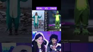 Real vs fake emote in ff garena freefire freefire shorts viralshorts [upl. by Buyers]