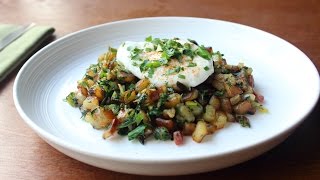 Colcannon Hash Recipe  Potato Spring Onion amp Kale Breakfast Hash [upl. by Annerb]