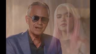 ANDREA BOCELLI amp KAROL G  VIVO POR ELLA OFFICIAL VIDEO [upl. by Bolling]