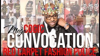 LIVE🚨🔥 2017 COGIC Convocation Fashion Police Red Carpet LIVE [upl. by Siri]