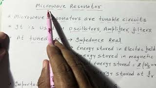 Introduction to Microwave Resonator Applications and Important Parameters  Lec1  Resonator [upl. by Cerf]