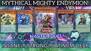 COMPETITIVE ENDYMION MASTER of quotNEGATESquot 90 Platinum V w Spell Counters Master Duel [upl. by Kay]