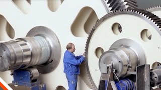 巨大齒輪與曲軸製造工廠Discover The Largest Gear And Crankshaft Factory CNC Machine In Working With Real Sound [upl. by Suivatra]