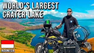 Exploring LAKE TOBA By Motorbike  Sumatra Indonesia Episode 33 [upl. by Semmes562]