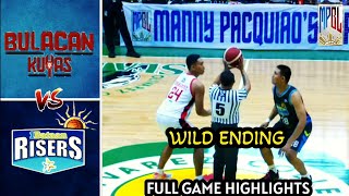 2024 MPBL Highlights  Bataan Risers VS Bulacan Kuyas  April 30 2024 mpbl [upl. by Beaumont327]