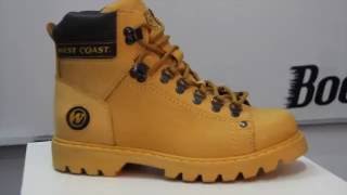 Bota Coturno West Coast Worker 5790 Amarela [upl. by Malony574]