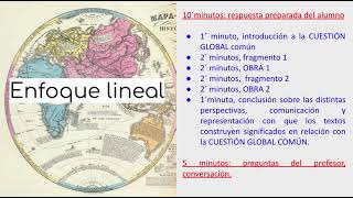 1 Bachillerato Internacional Lengua A Literatura Oral individual KincaidGarland [upl. by Cleopatra]