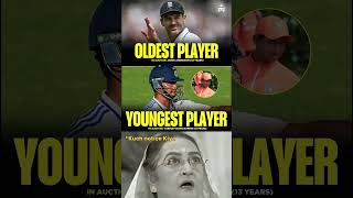 Age is just a number at the IPL 2025 Auction Oldest Player Anderson 42 Youngest Player Vaibhav [upl. by Enoed]