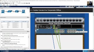 1292 Packet Tracer  Configure IPv6 Addresses on Network Devices  Physical Mode [upl. by Asoral462]